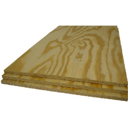 ALEXANDRIA MOULDING Alexandria Moulding PY007-PY048C 0.38 in. 2 x 4 ft. Plywood Panel 511306